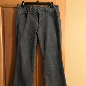 Ann Taylor Grey denim jeans size 8